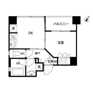 東京都台東区下谷2【マンション】の間取り