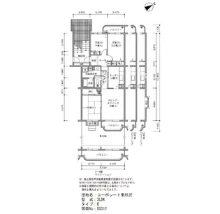 コーポレート東所沢1【4階】の間取り