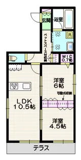 東京都豊島区南長崎2【マンション】の間取り