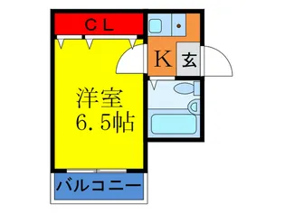 ソレ-ユ大安【4階】の間取り