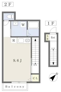Case長町【2階】の間取り