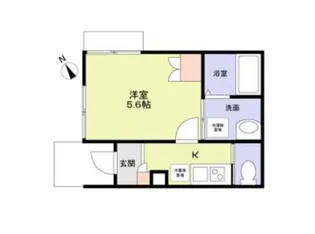 Monte Zoshigaya【1階】の間取り