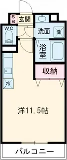 モア クレドール【8階】の間取り