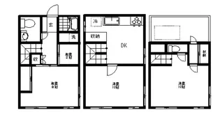 東京都大田区大森西3【一戸建】の間取り