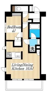 ピアース下北沢【3階】の間取り