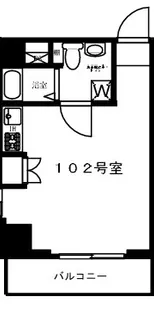 カイゼルプレジャー浅草【1階】の間取り
