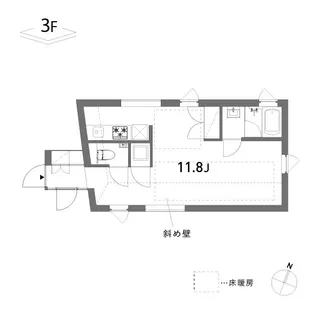 kif annex キフアネックス【3階】の間取り
