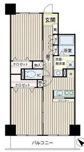 スカイ61【4階】の間取り