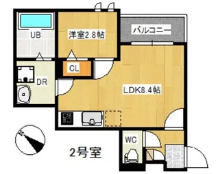 REGALEST Mare廿日市【3階】の間取り