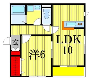 QUARTET【2階】の間取り