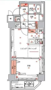 東京都台東区浅草4【マンション】の間取り