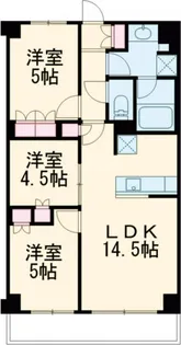 フレンシア洗足池【1階】の間取り