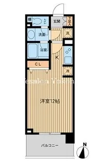 ドゥーエ横濱台町【4階】の間取り