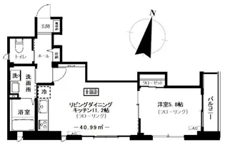 フォルクA・T【1階】の間取り