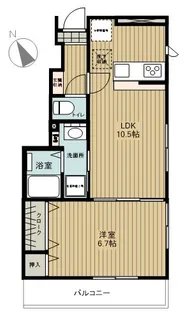 Charmant【1階】の間取り