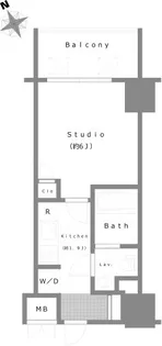 コンフォリア春日富坂【2階】の間取り