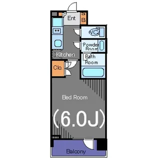 ピアース渋谷WEST【4階】の間取り