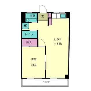 八事ビル【5階】の間取り