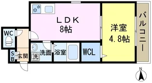 リーヴェル新小岩プレミオ【2階】の間取り