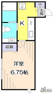 東京都杉並区井草2【アパート】の間取り