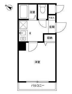 プレール三田【2階】の間取り