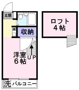 アプロアメニティハイツ【2階】の間取り