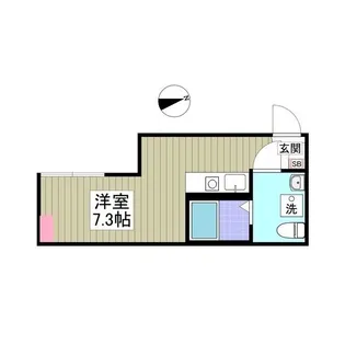 SAレジデンス川崎大師【1階】の間取り