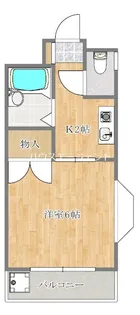 第2三和ビル【1階】の間取り