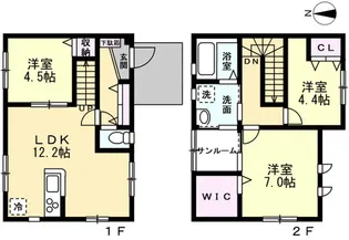 ベル・ファーストVIIの間取り