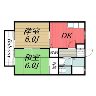 ジョイハイツ【2階】の間取り