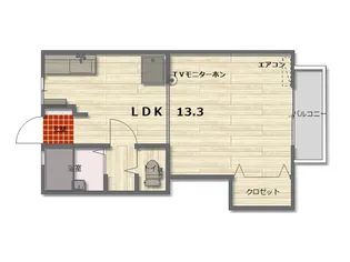 第3コーポ大野【2階】の間取り