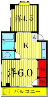 メゾンヤマダ【3階】の間取り