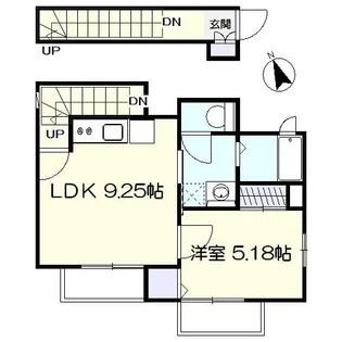 クレストアール【2階】の間取り