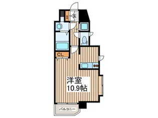 フラリッシュ東大成【2階】の間取り