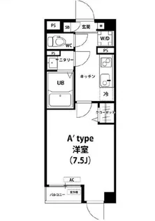 リブリ NKY【2階】の間取り