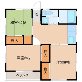 マークスII【2階】の間取り
