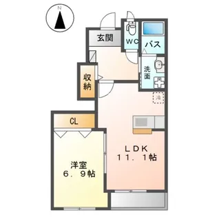 オデッセイ【1階】の間取り