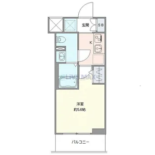 ジェノヴィア天王台【3階】の間取り
