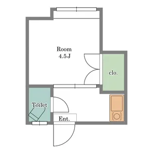 たま江荘【2階】の間取り