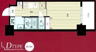 ORIENT BLD No.123【20階】の間取り