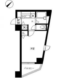 スカイコート後楽園第5【12階】の間取り