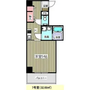 ビオラ名駅西【9階】の間取り