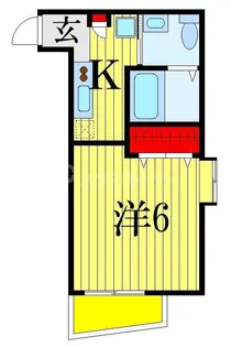 ヒルトップHASAMA【3階】の間取り