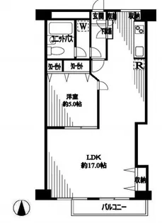 西麻布アネックス【2階】の間取り