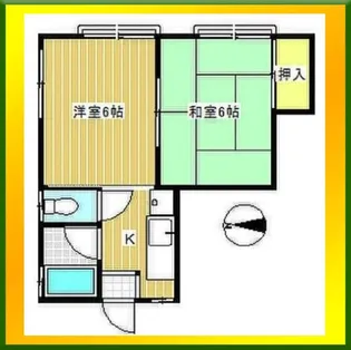 今村荘【2階】の間取り