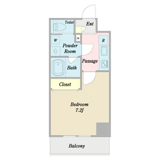 大秀ビル【4階】の間取り