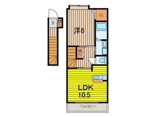 Ark Heim【2階】の間取り