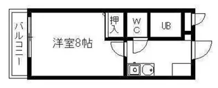 クリスタル・ハイツ【2階】の間取り
