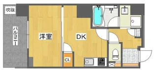 フェリーチェ国立【7階】の間取り