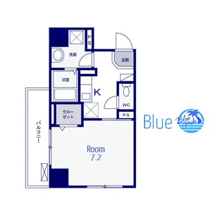 ペンディーオ ソプラ 夢見ヶ崎【1階】の間取り